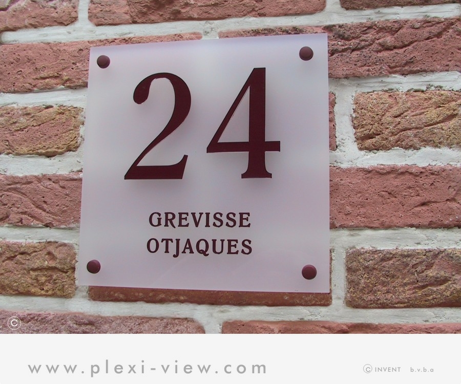 NUMERO DE MAISON DESIGN UC 01 NUMERO DE MAISON DESIGN UC 01
