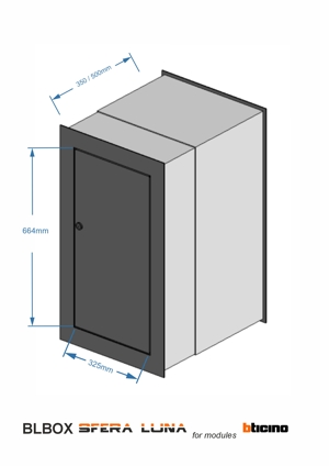 BLBOX Console pour Boîte aux Lettres et Colis