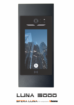 LUNA 5000 PREMIUM video front panel + base for module 345000 Bticino