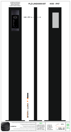 COLONNE VIDÉOPHONE pour BTCINO LINEA 5000 
