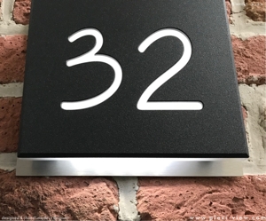 Numéro de maison LED – Minimalist | LUMI LIGHT